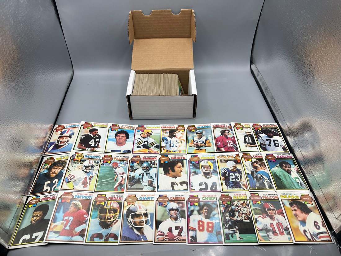 1979 Topps Football Partial Set - In Order, With No Duplicates (1 of 3)