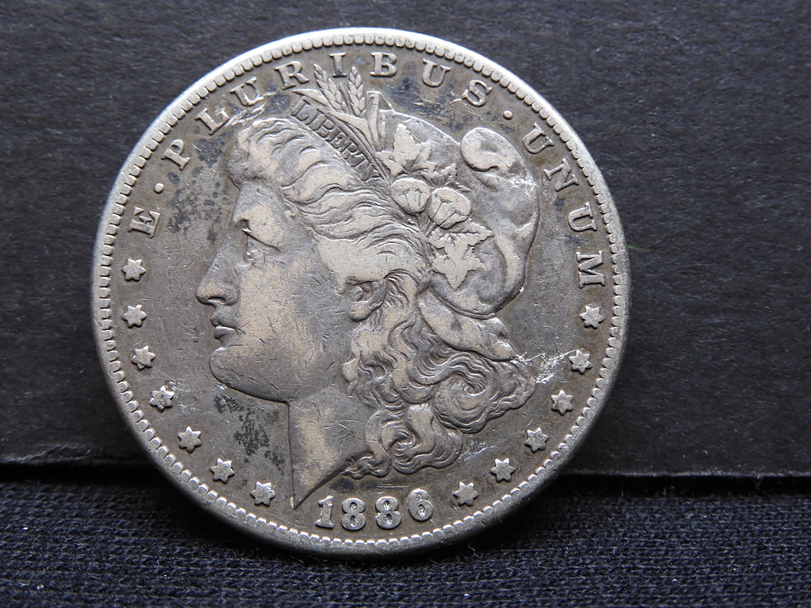 1886S Morgan Dollar - 90% Silver - Rare Semi Key Date Coin (1 of 2)