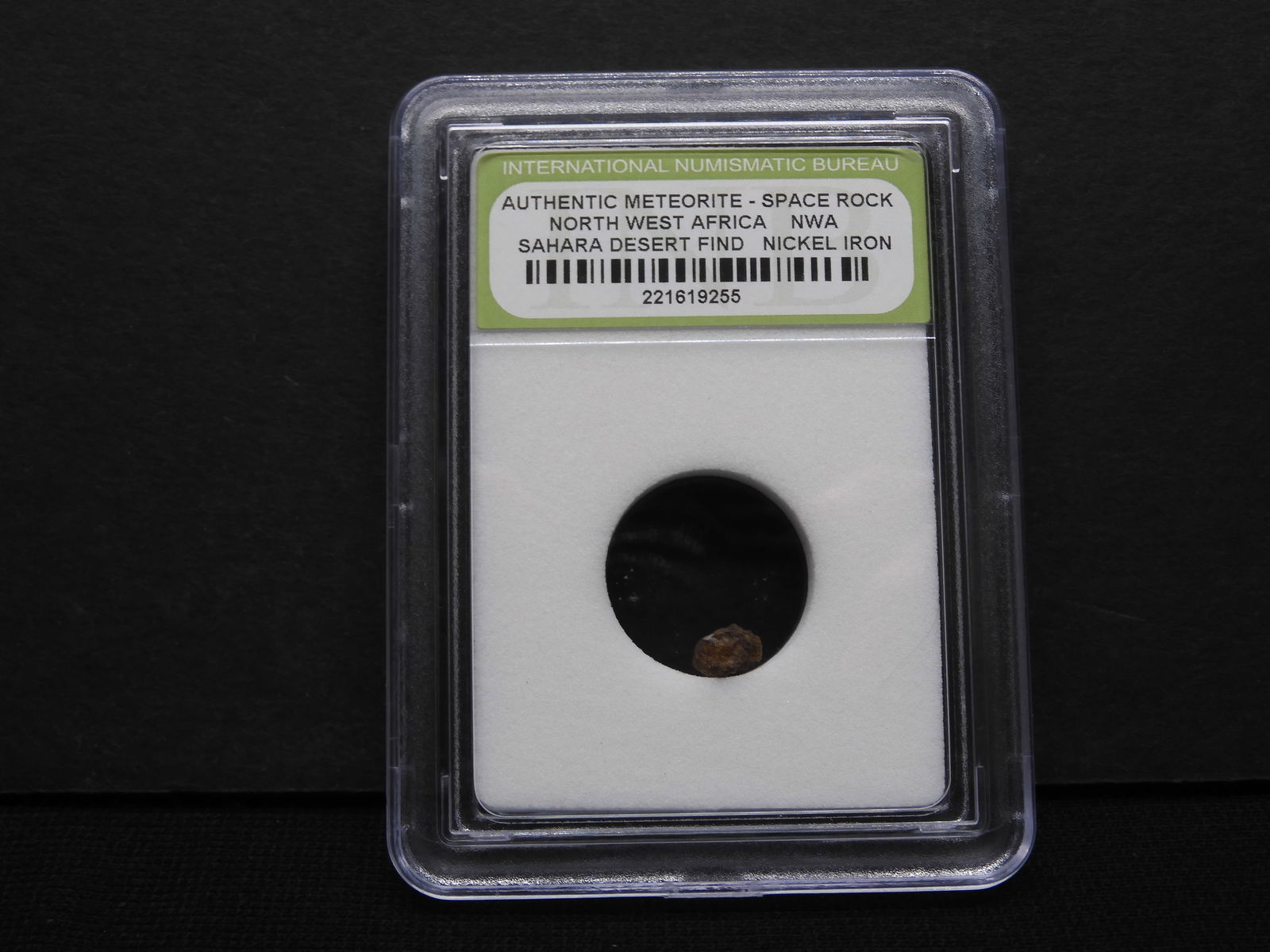 Authentic Meteorite - Space Rock - North West Africa NWA Sahara Desert Find - Nickel Iron (1 of 4)