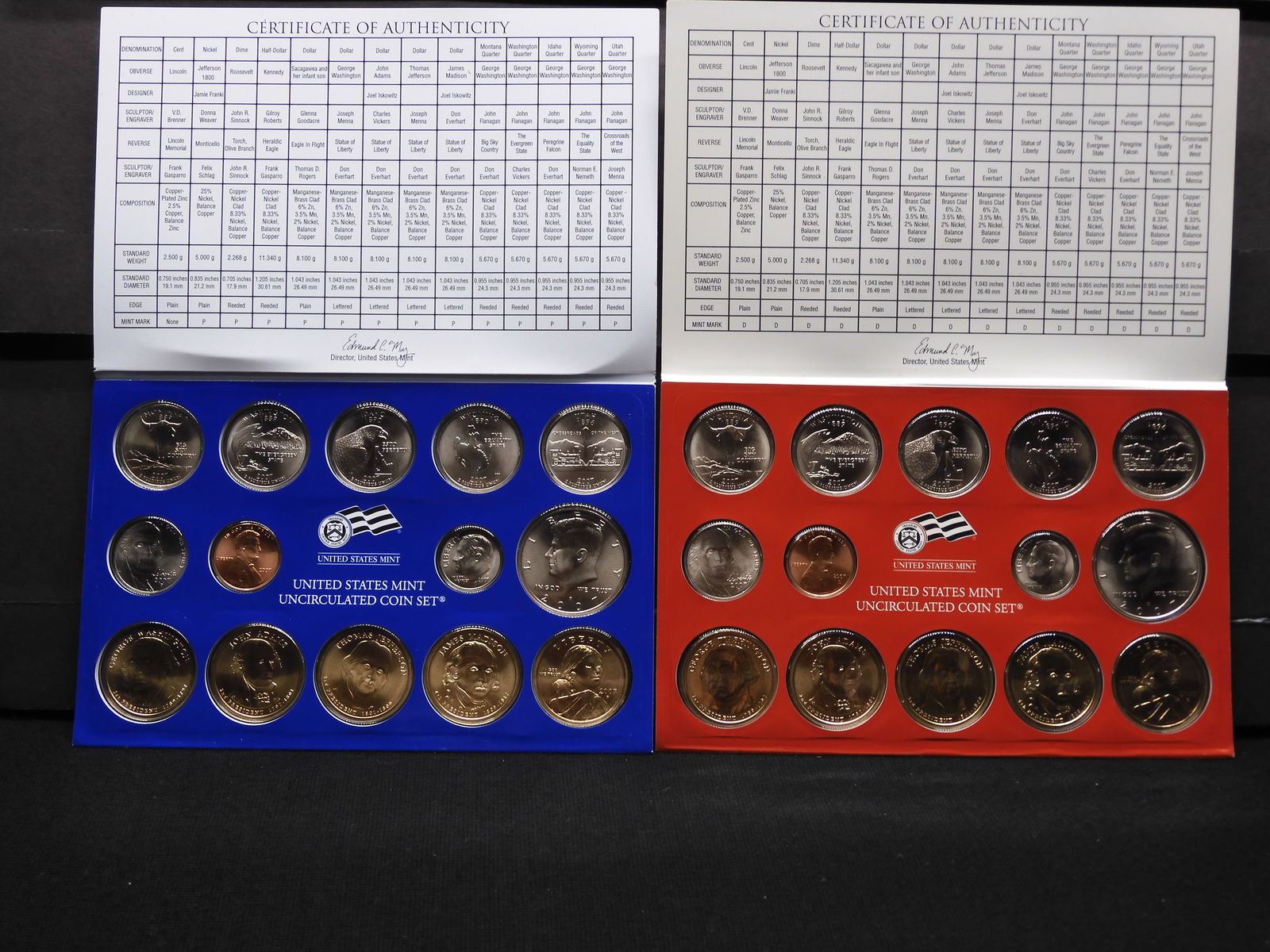 2007-P&D Uncirculated Mint Set - OGP (1 of 7)