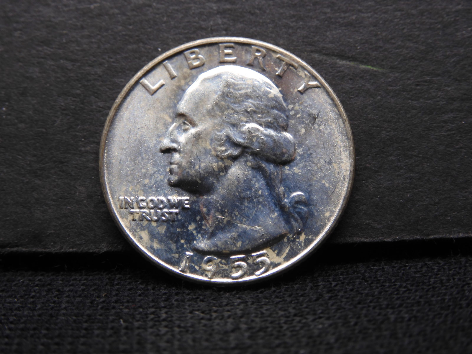 1955-D Washington Quarter - CHOICE BU: 1955-D Washington Quarter - CHOICE BU