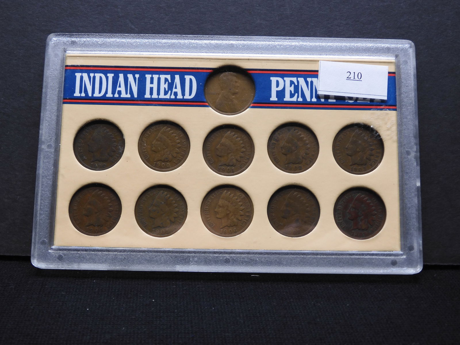 Indian Head Penny Set - 11 Coins (1 of 5)