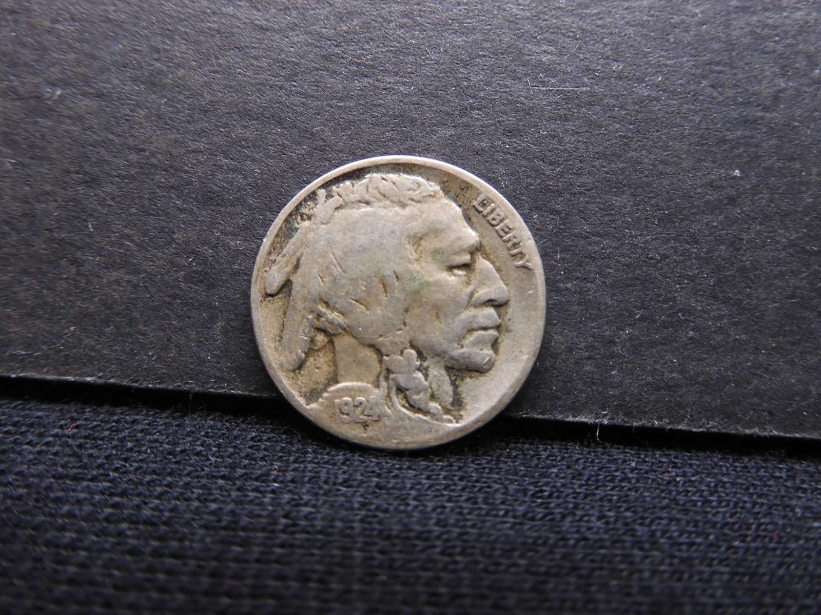 1924-S Buffalo Nickel - F - Scarce Date (1 of 2)