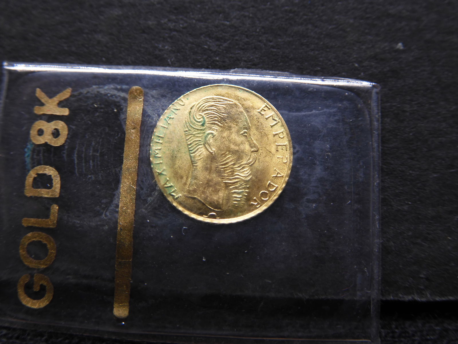 GOLD - 8 KT Mini Maximilian Round (1 of 2)