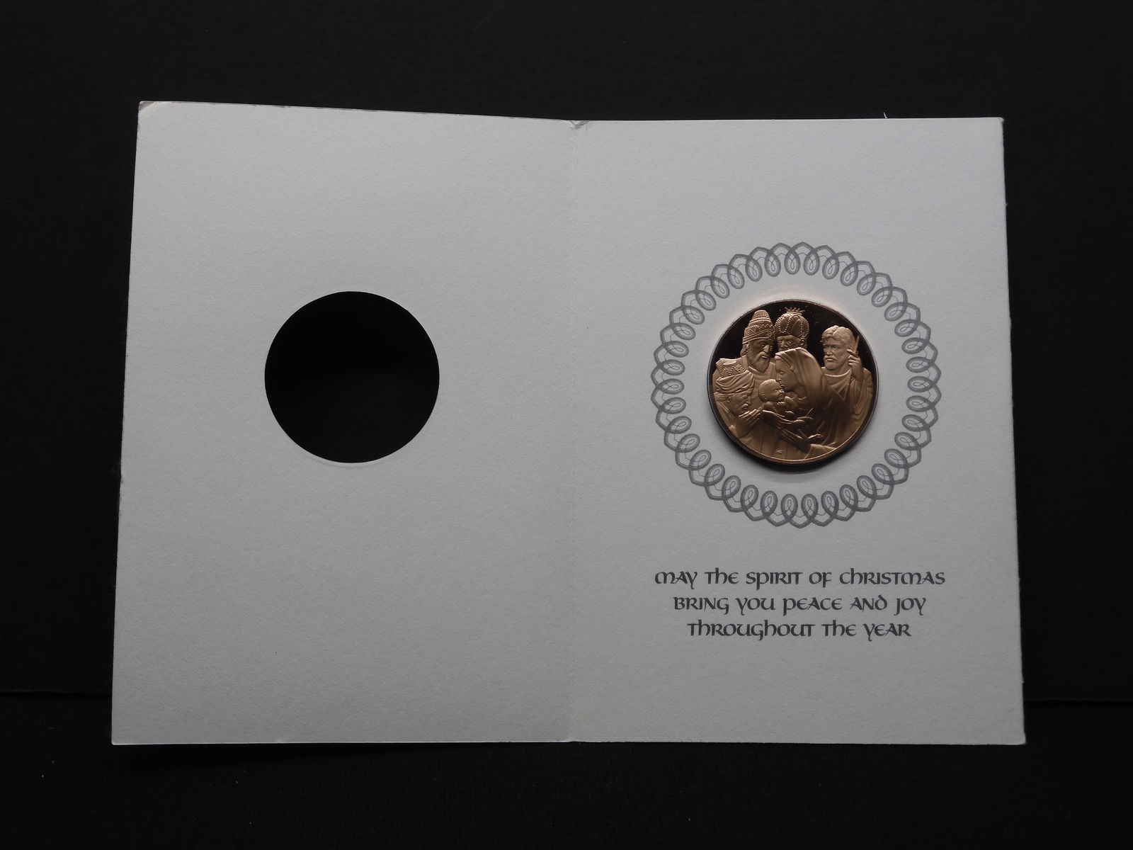 Joy to the World Medal w/ History on President Nixon's Journey for Peace to China & Soviet (1 of 4)