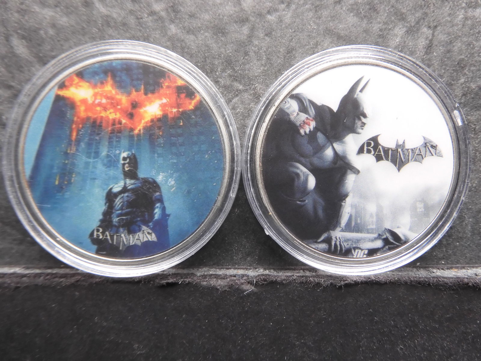 2-Batman Tokens-new, novelty, no silver (1 of 2)