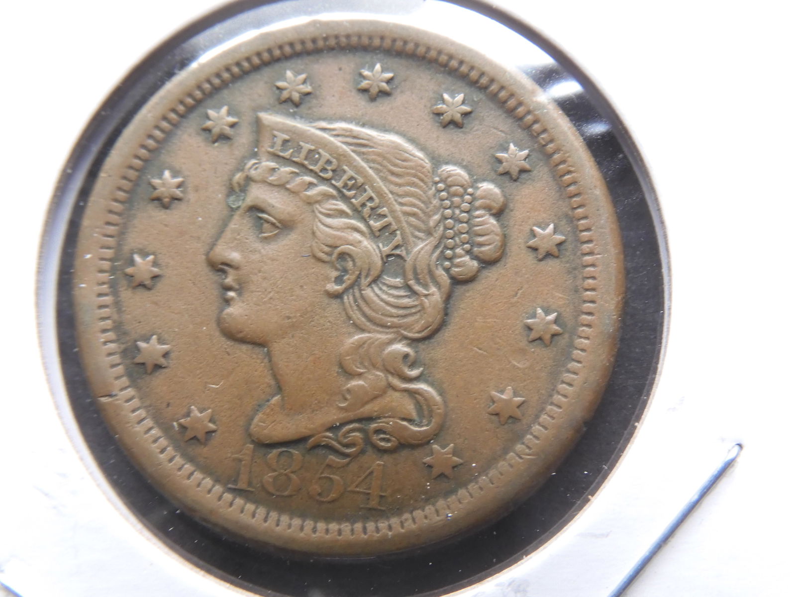 1854 Extra Fine Large Cent (1 of 3)