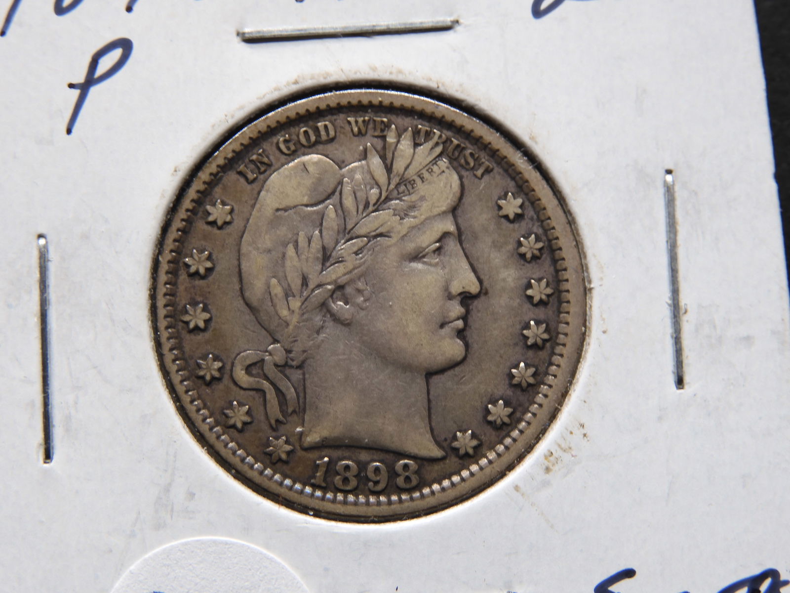 1898 Barber Quarter F15 (1 of 3)