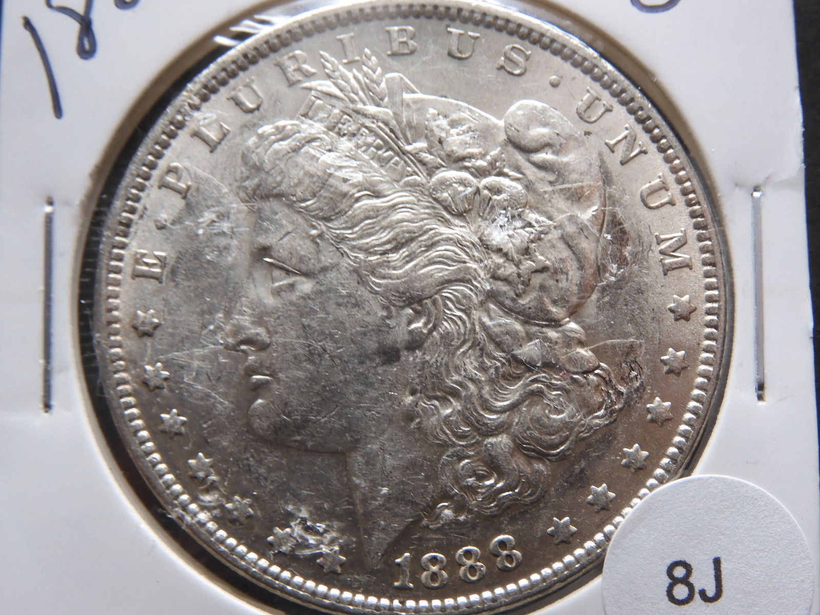1888 Morgan Dollar 90% Silver - BU Condition (1 of 3)