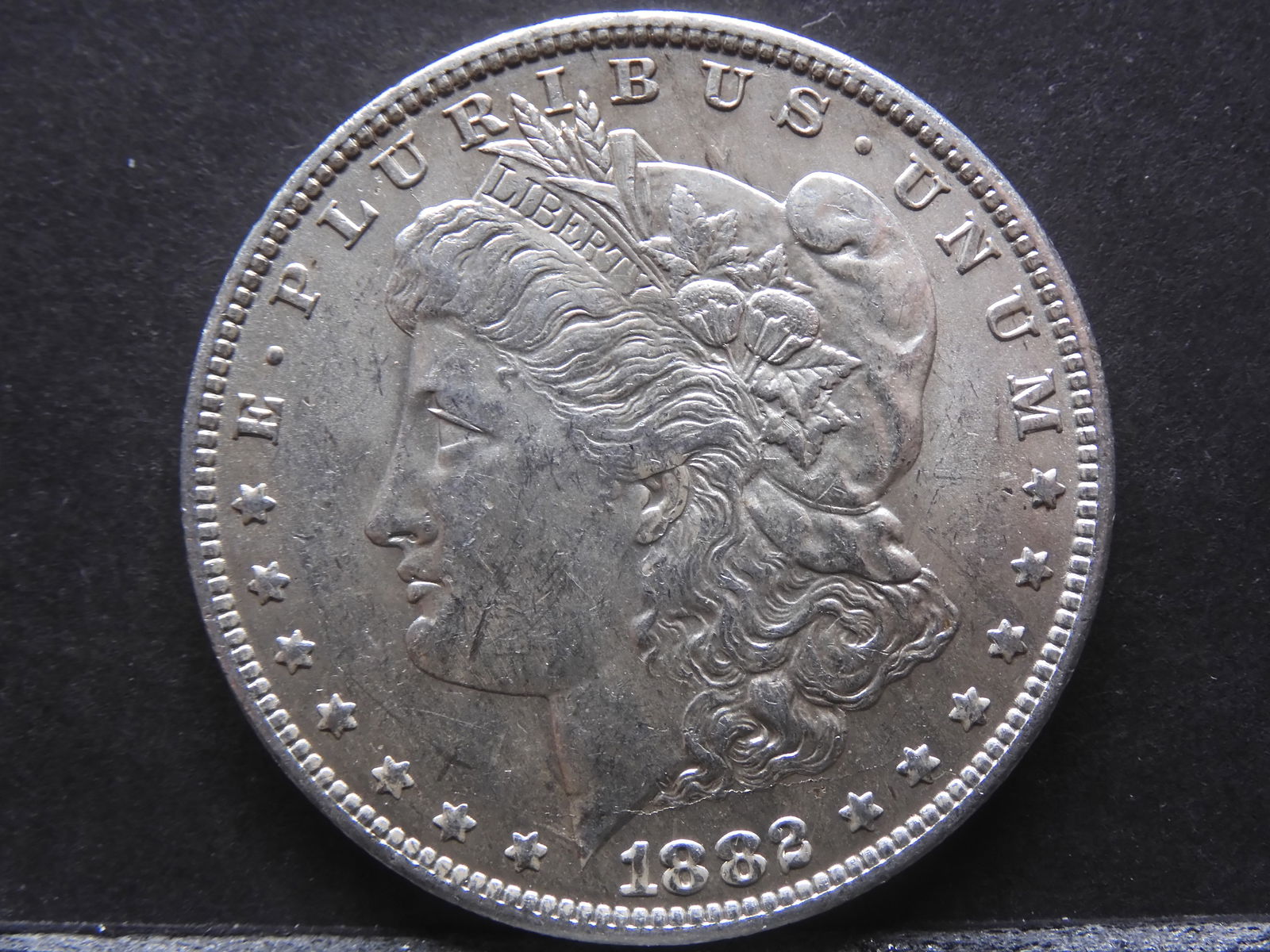 1882O Morgan Dollar - 90% Silver - AU Condition (1 of 2)