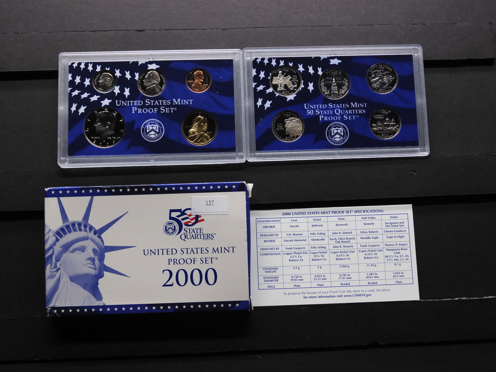 2000-S Proof Set OGP (1 of 6)