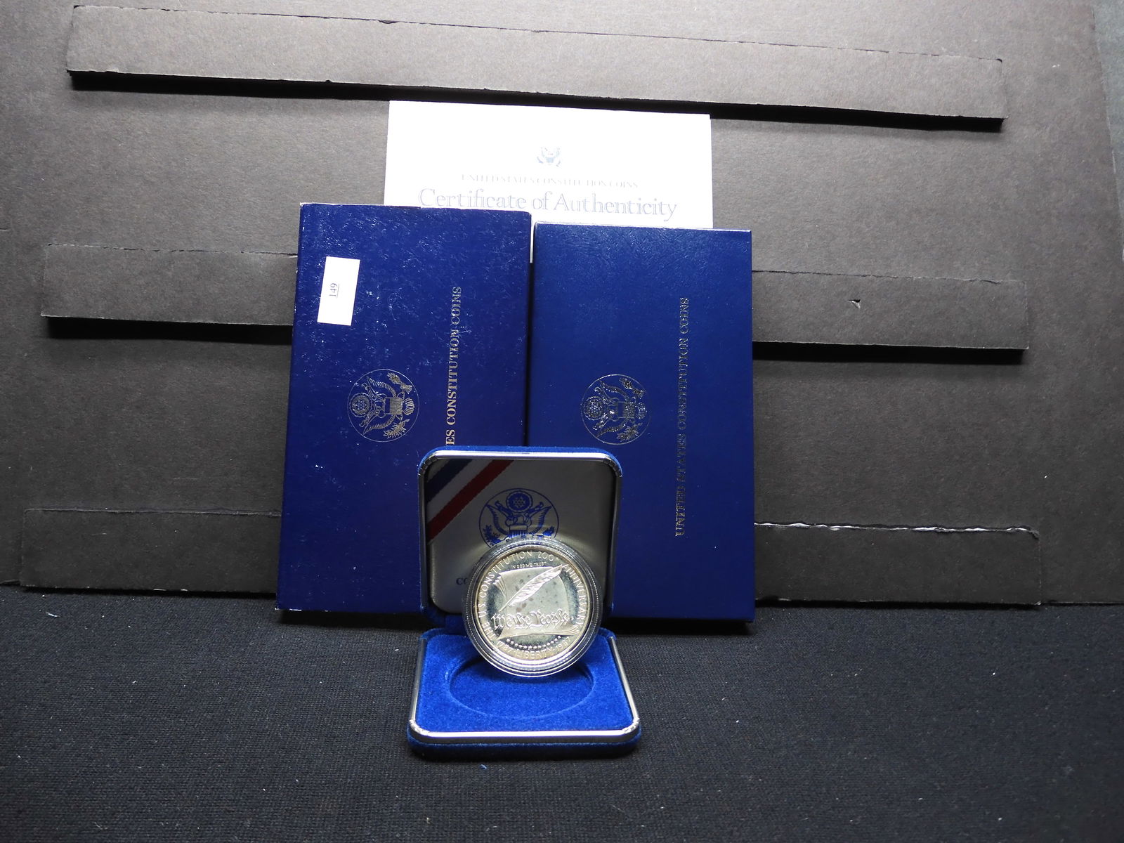 1987-S Constitution Proof Silver Dollar - OGP (1 of 4)