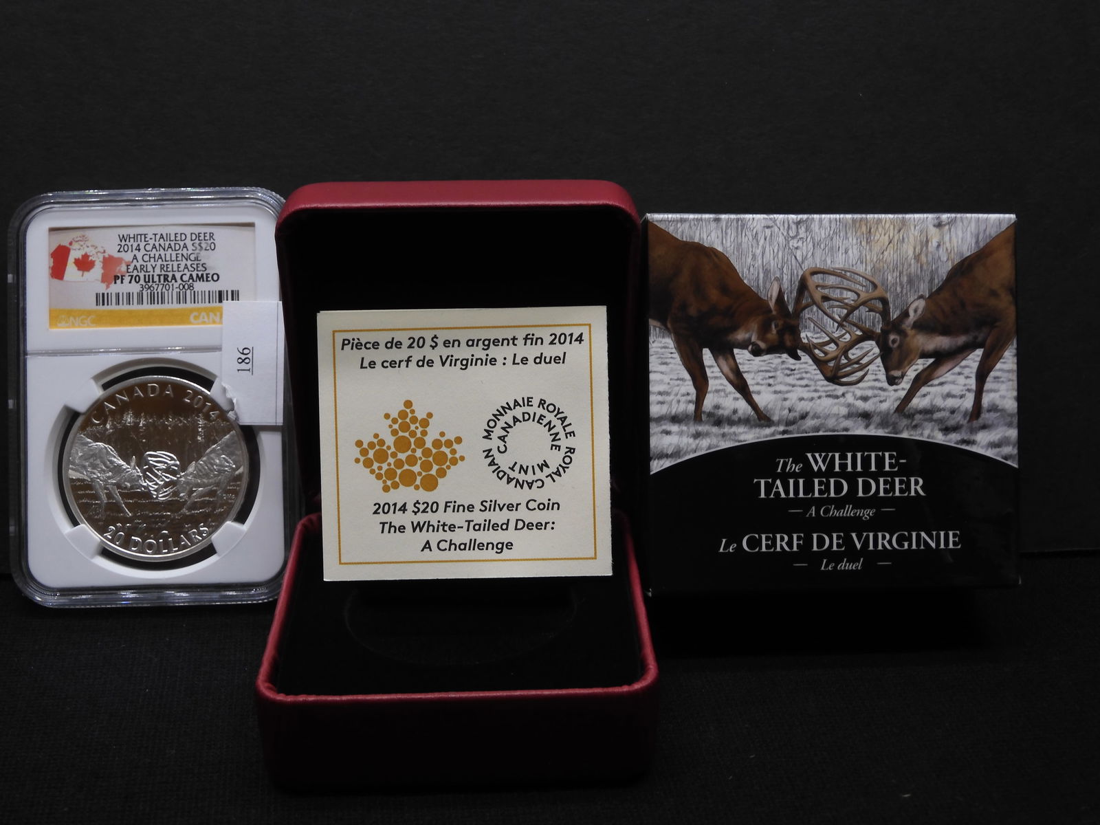 2014 Canada $20 White-Tailed Deer - NGC PF70 Ultra Cameo Early Releases (1 of 6)