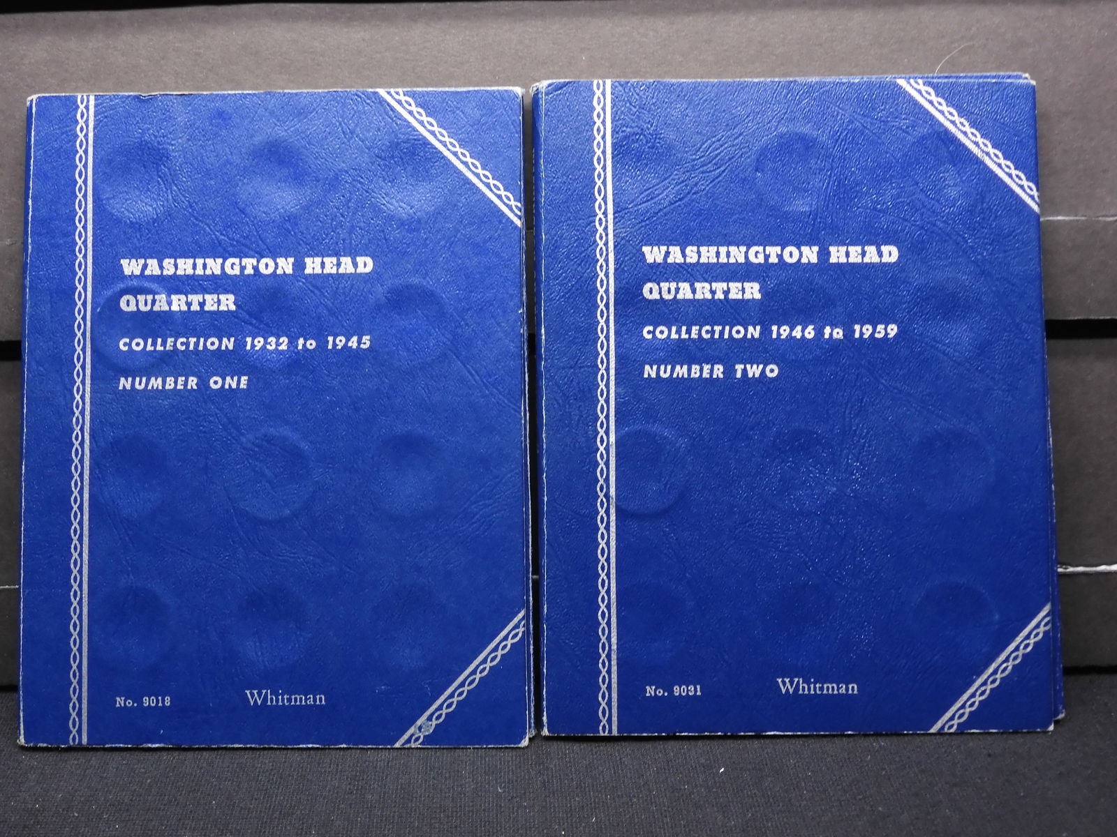 EMPTY Tri-folds - Washington Head Quarter #1 1932-1945 & #2 1946-1959 (1 of 3)