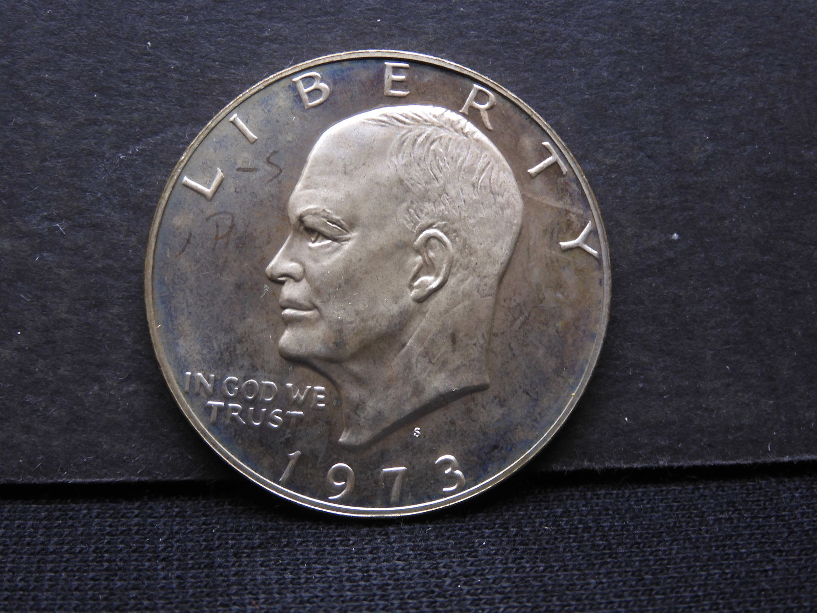 1973-S Eisenhower Proof Silver Dollar - Key Date! (1 of 2)