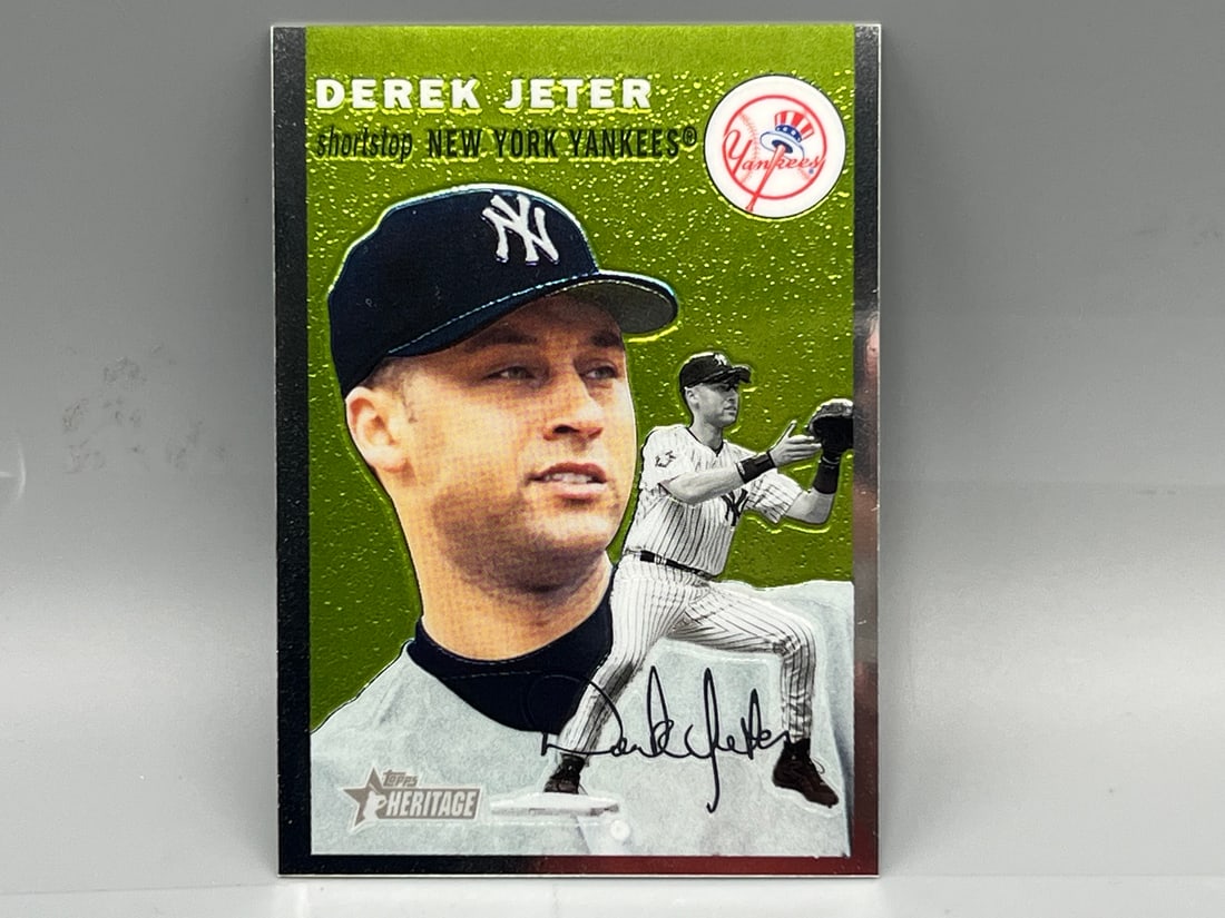 2003 Topps Heritage Chrome Derek Jeter #/1954 (1 of 2)