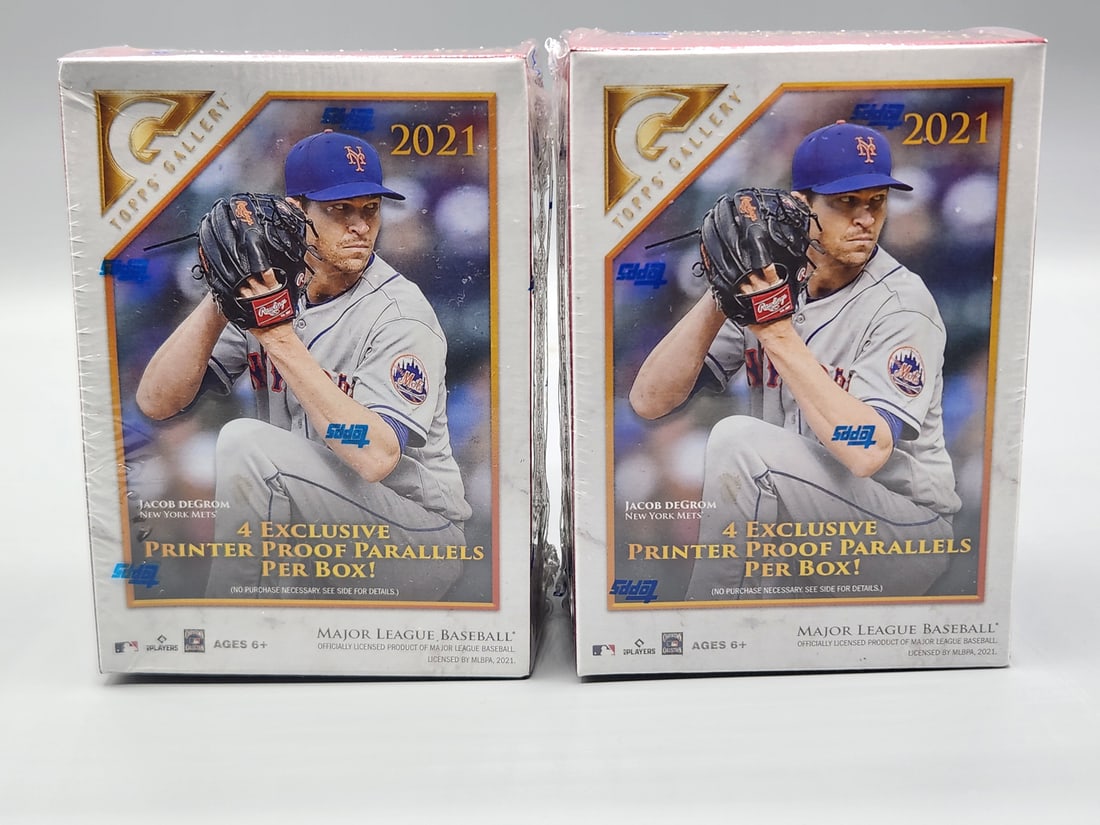 (2) 2021 Topps Gallery Baseball Blaster Boxes (1 of 2)