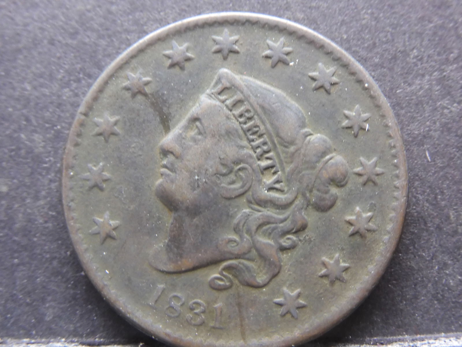 1831 Large Cent (1 of 3)