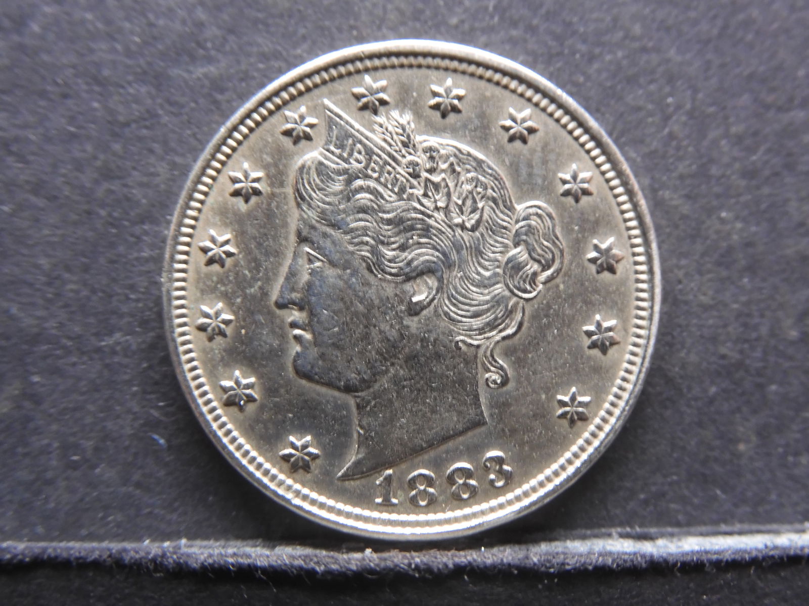 1883 N/C Liberty V Nickel Uncirculated (1 of 2)