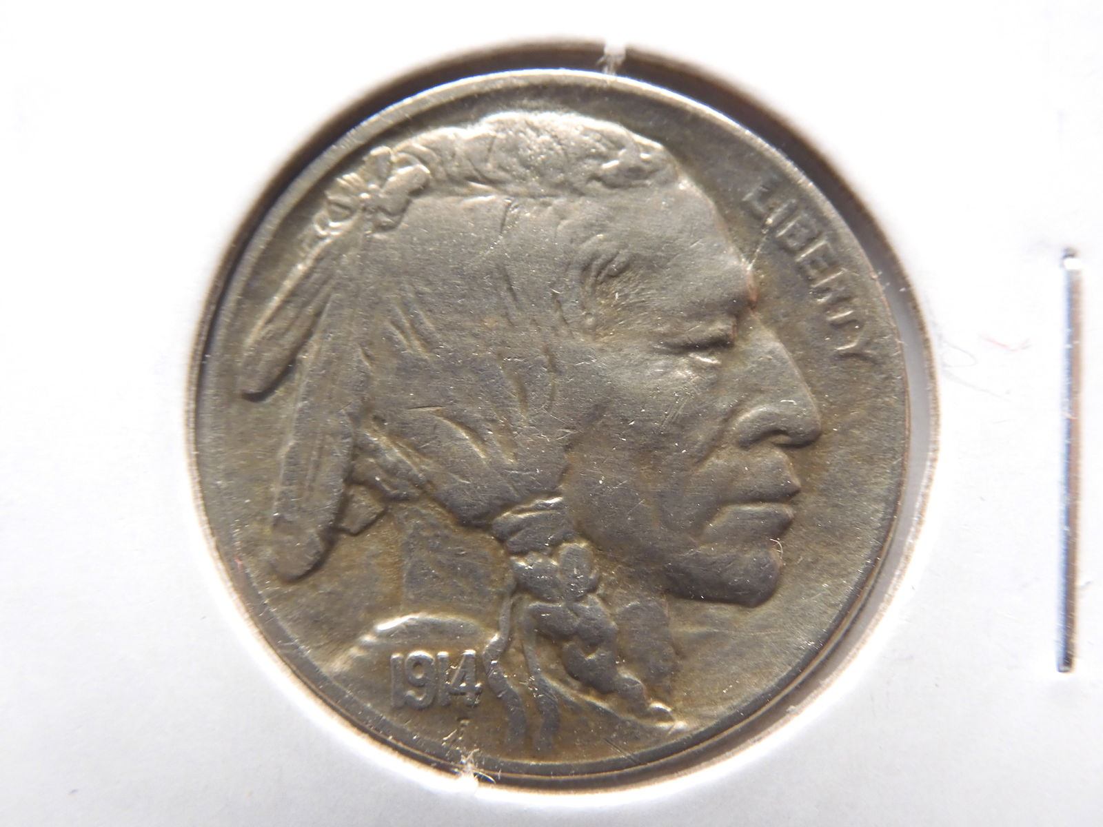 High Grade 1914 Buffalo Nickel (1 of 3)