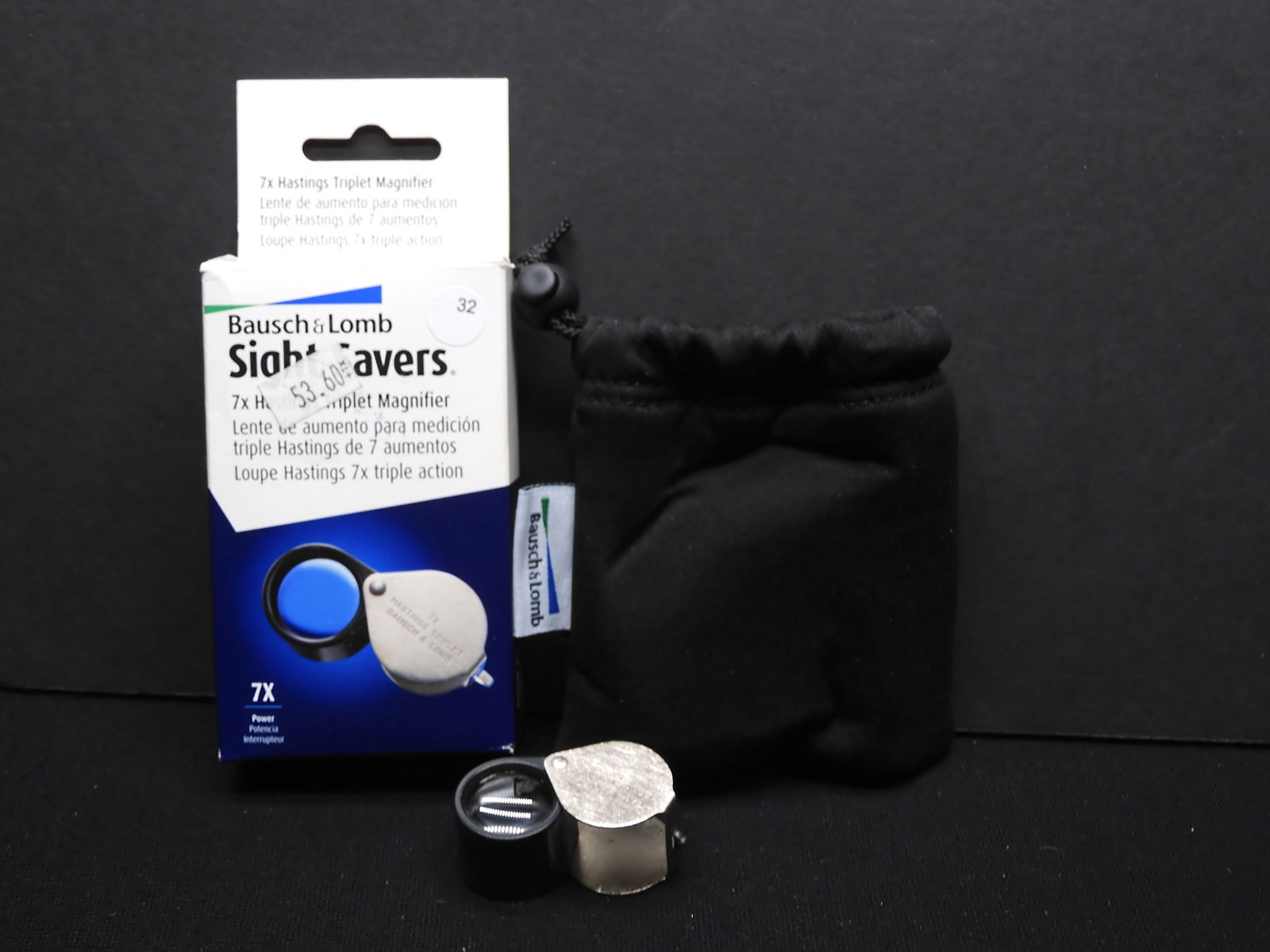 Bausch & Lomb 7 X Hastings Triplet Magnifier. Brand new in box. Originally $53.65: Bausch & Lomb 7 X Hastings Triplet Magnifier. Brand new in box. Originally $53.65