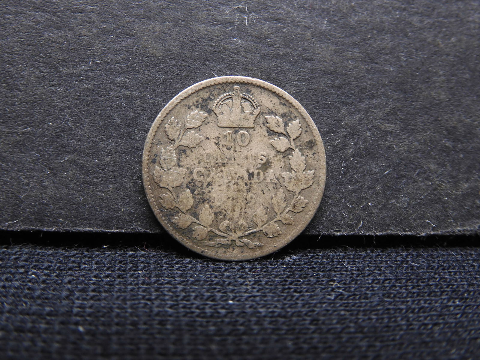 1919 Canada 10 Cents .925 Silver (1 of 2)