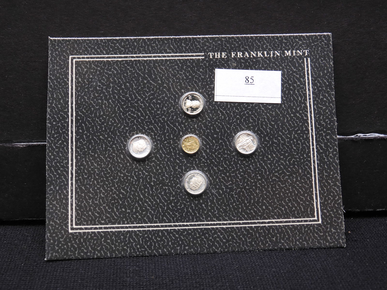 Franklin Mint Issued 5 Mini Coin Set (1 of 6)