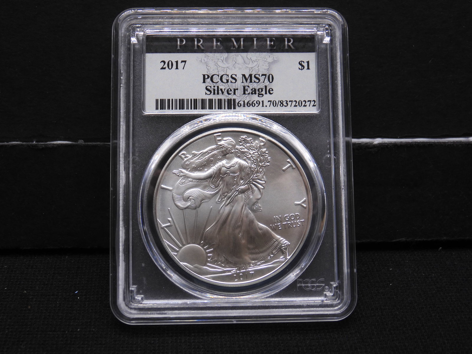 2017 American Silver Eagle - PCGS MS70 - PREMIER (1 of 4)