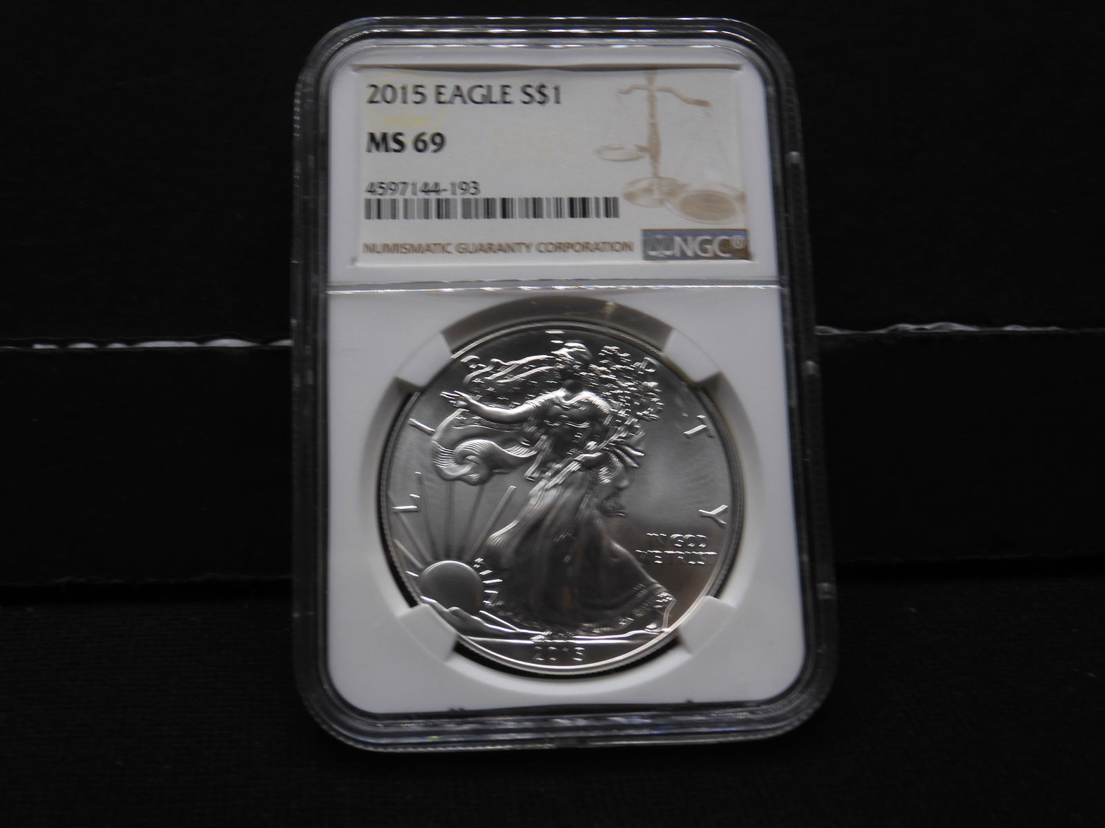 2015 American Silver Eagle - NGC MS69 (1 of 4)