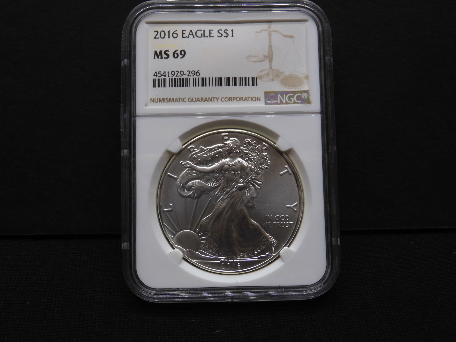 2016 American Silver Eagle - NGC MS69 (1 of 4)