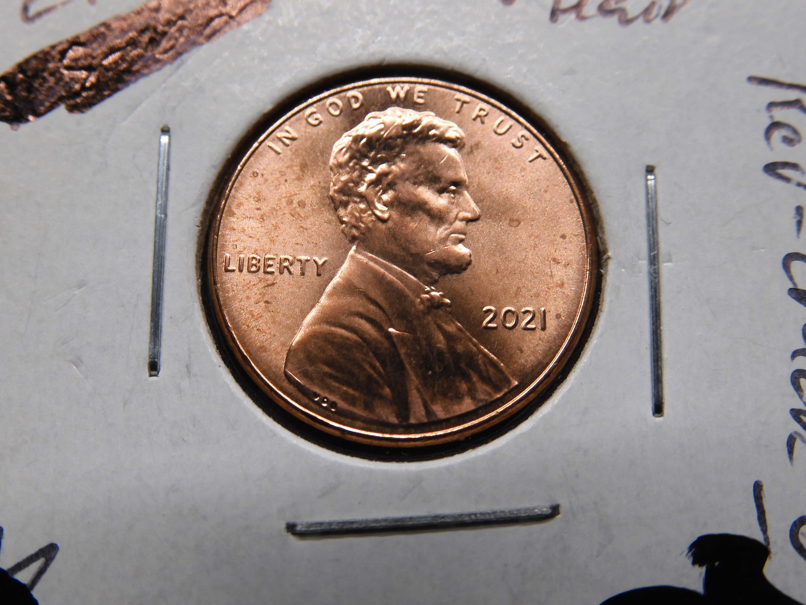 Modern Error - 2021-P Lincoln Cent (1 of 3)