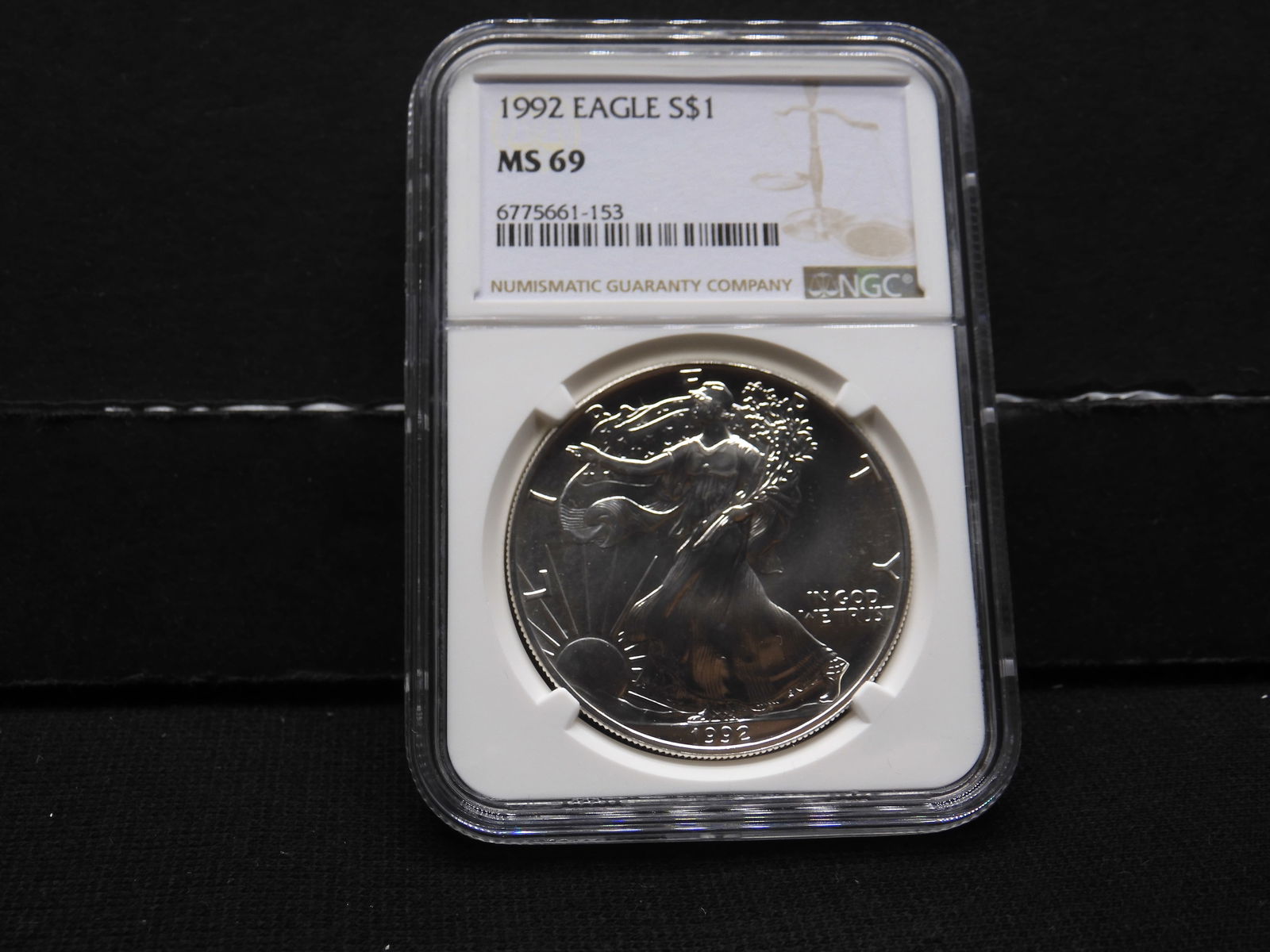 1992 American Silver Eagle - NGC MS69 (1 of 4)