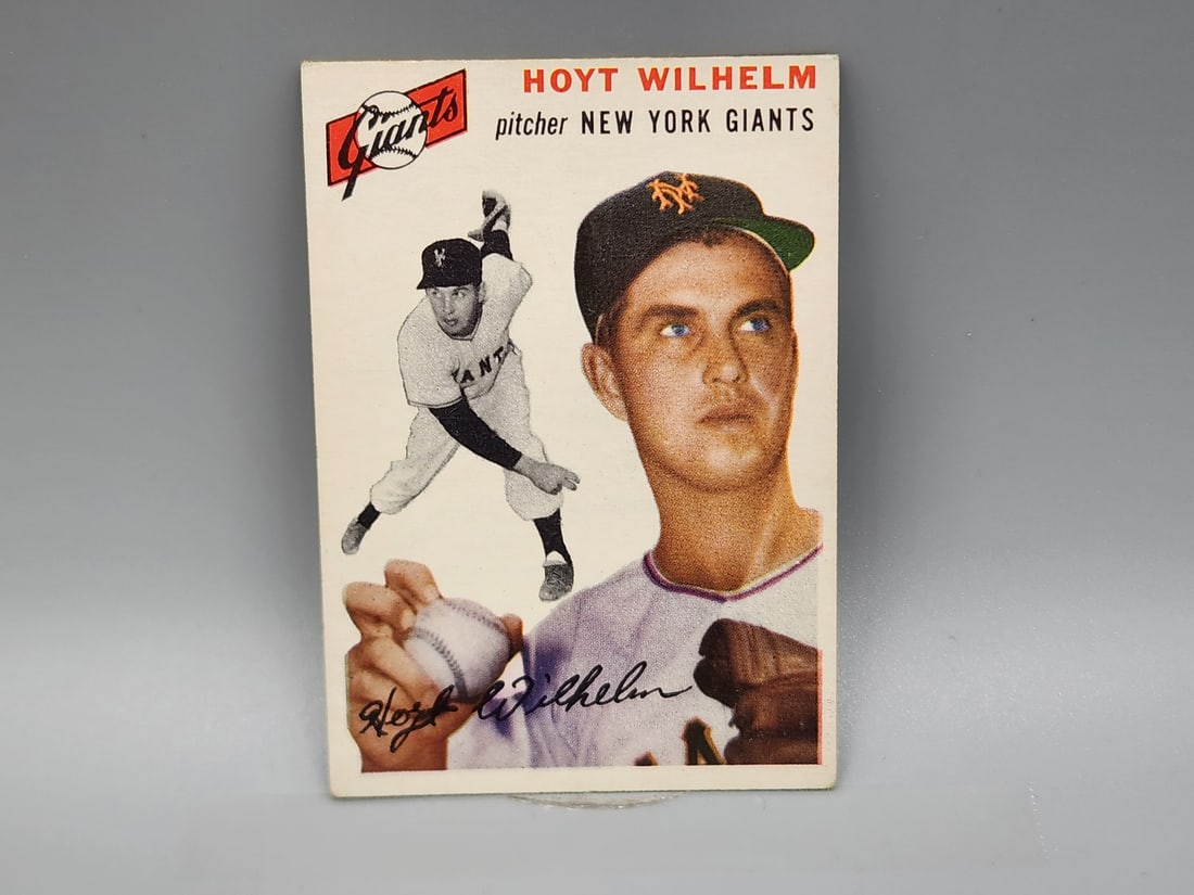 1954 Topps Hoyt Wilhelm #36 HOF (1 of 2)