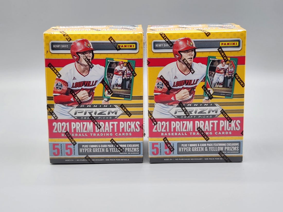 (2) 2021 Prizm Baseball DP Blaster Boxes (1 of 2)