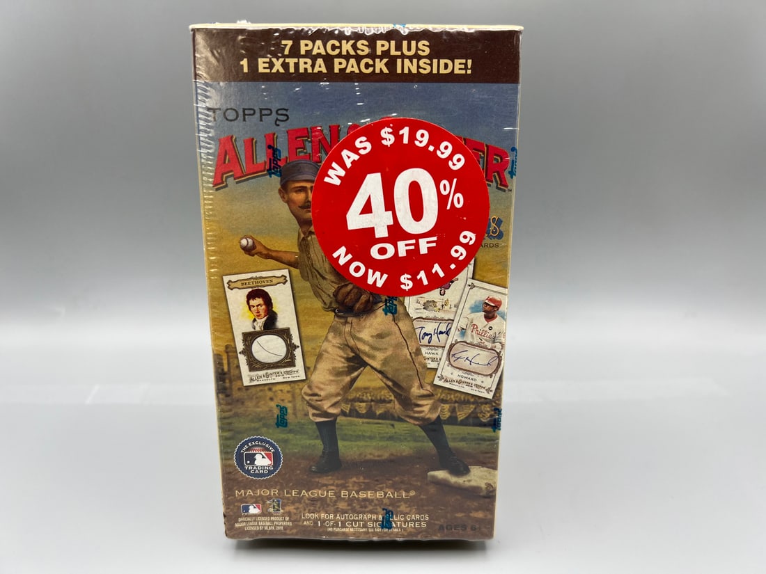 2010 Topps Allen And Ginter Baseball Sealed Blaster Box - Possible Buster Posey & Madison Bumgarner (1 of 3)