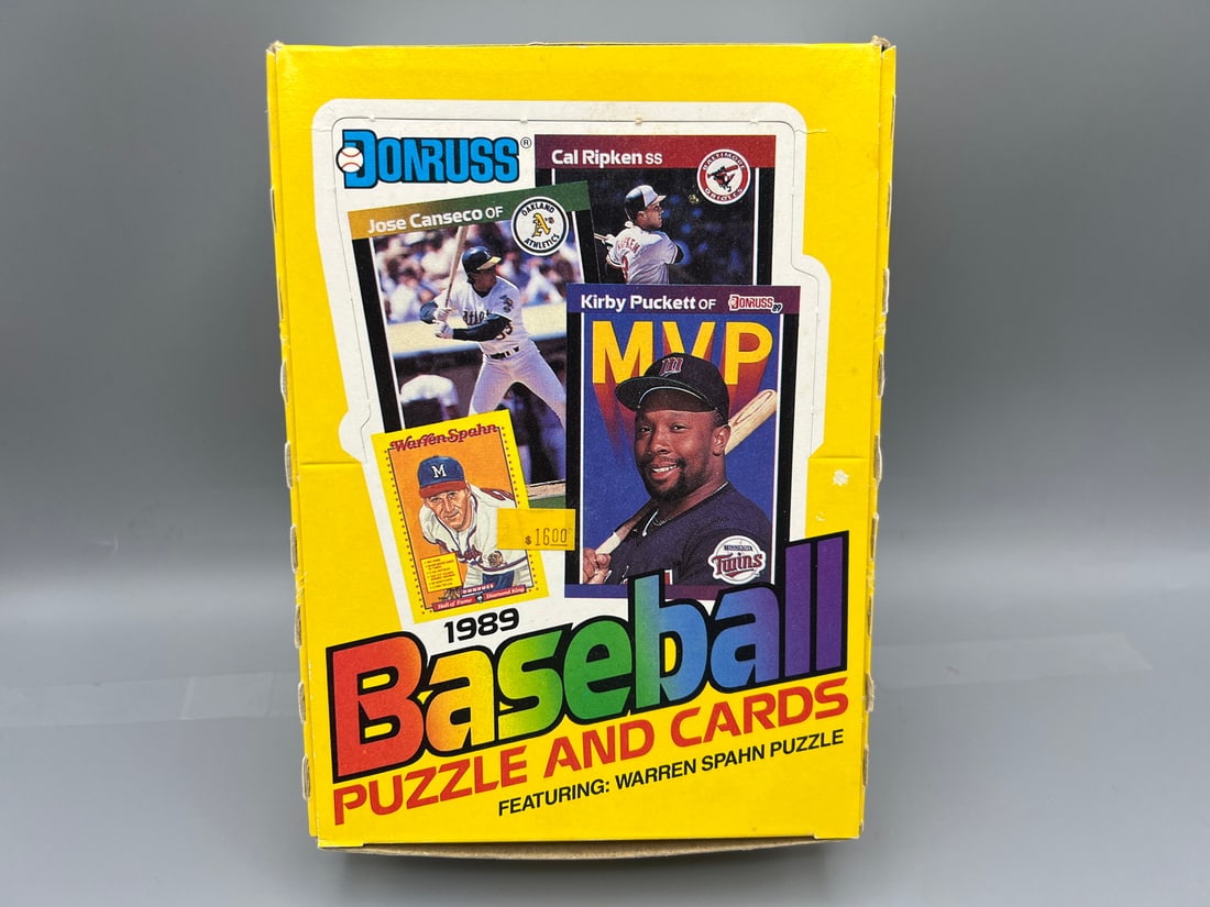 1989 Donruss Baseball Complete Wax Box - Possible Ken Griffey Jr. RCs (1 of 2)