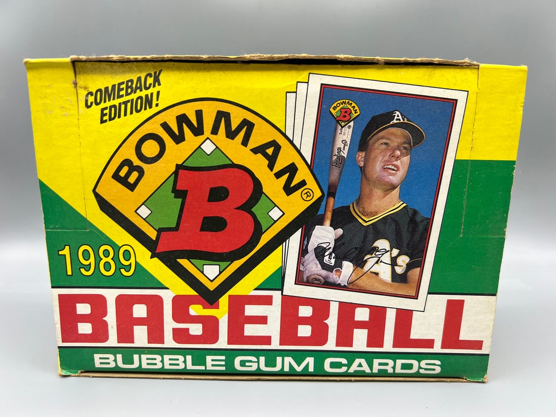 1989 Bowman Baseball Complete Wax Box - Possible Ken Griffey Jr. RCs (1 of 2)