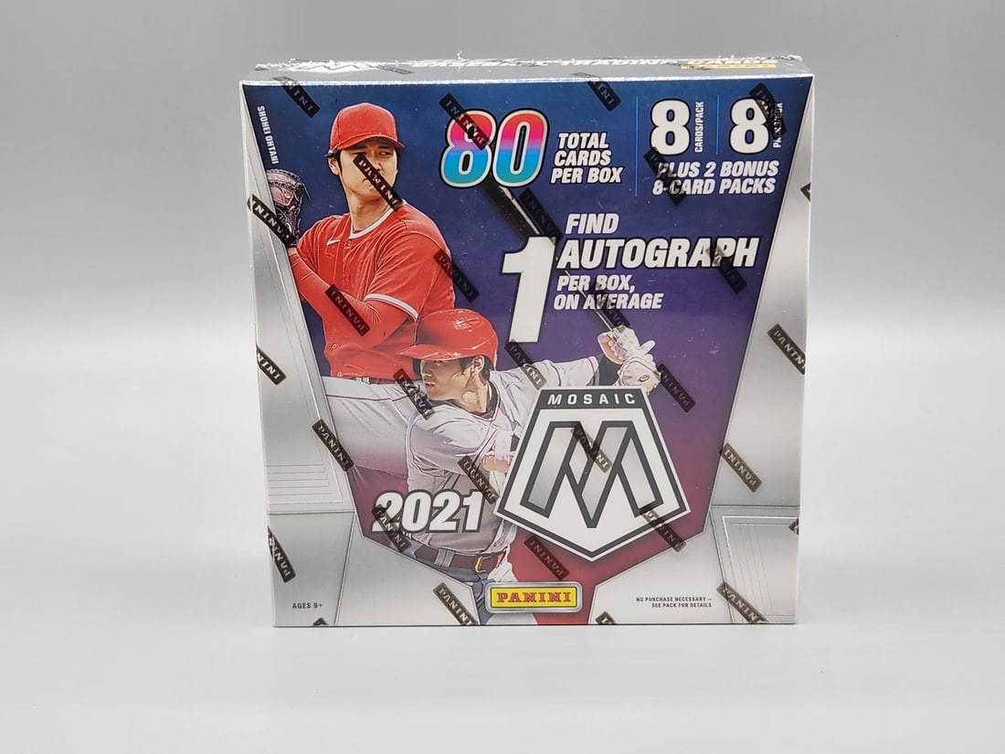 2021 Mosaic Baseball Mega Box (1 of 2)
