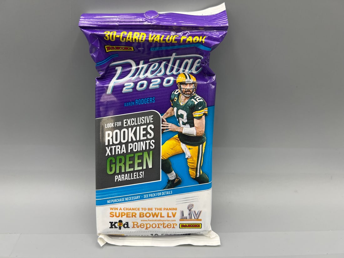 2020 Panini Prestige Football Unopened Value Pack - Possible Joe Burrow, Jalen Hurts, Justin (1 of 2)