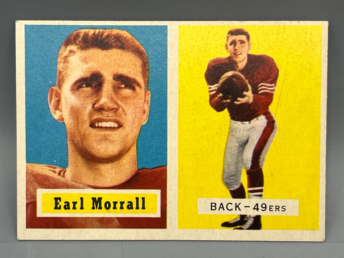 1957 Topps Earl Morrall RC #104 (1 of 2)