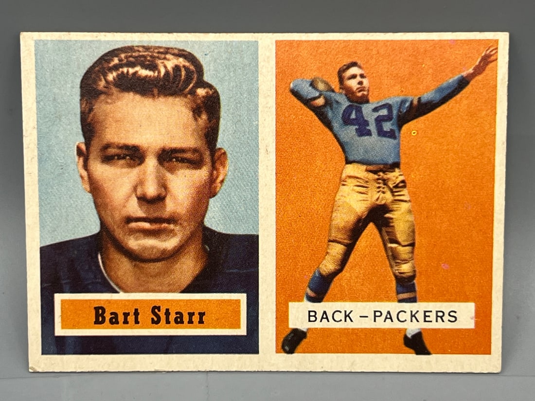 1957 Topps Bart Starr RC #119 (1 of 3)