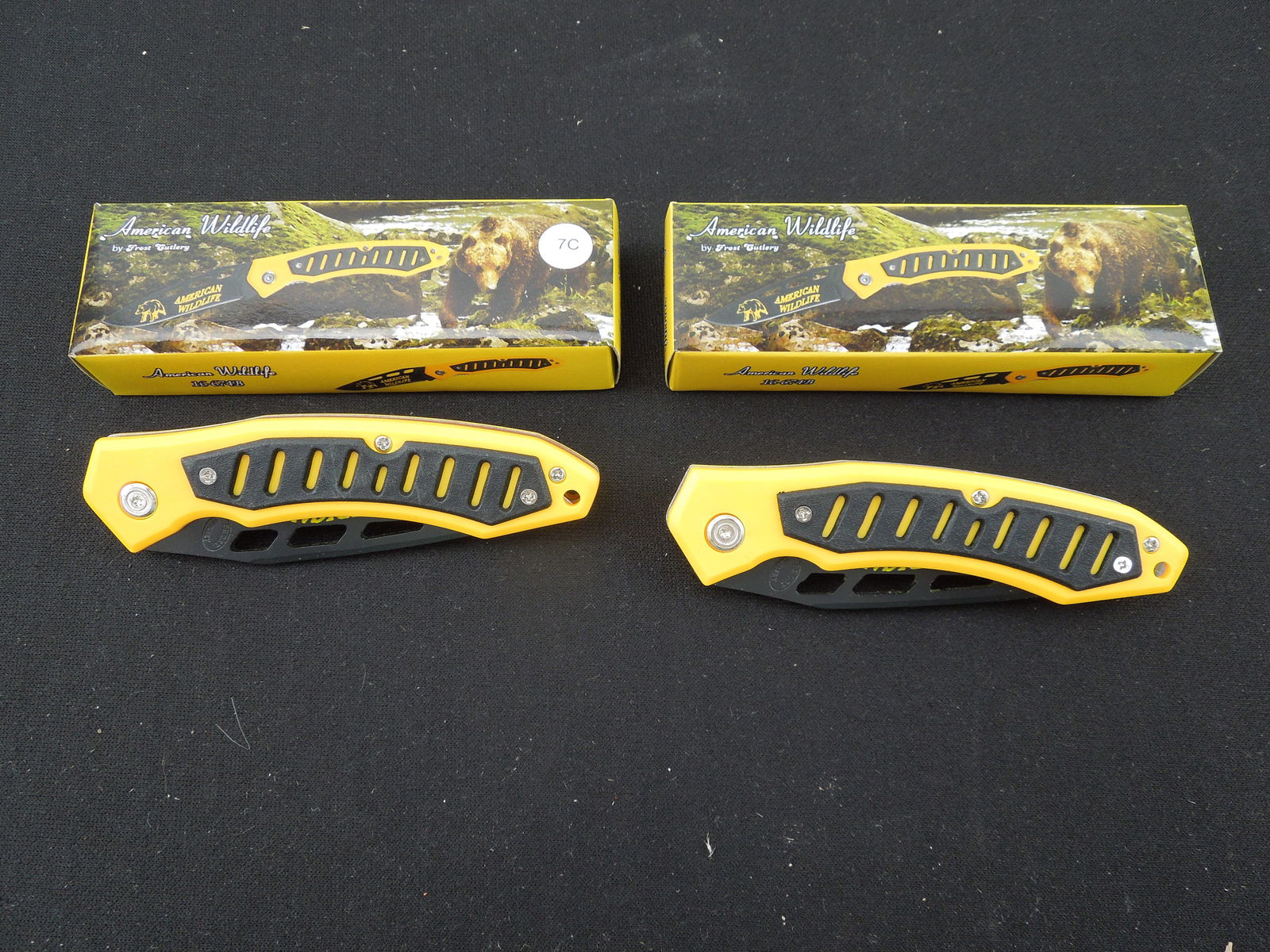 Two American Wildlife Knives by Frost Cutlery Lock Blade Folder (1 of 3)