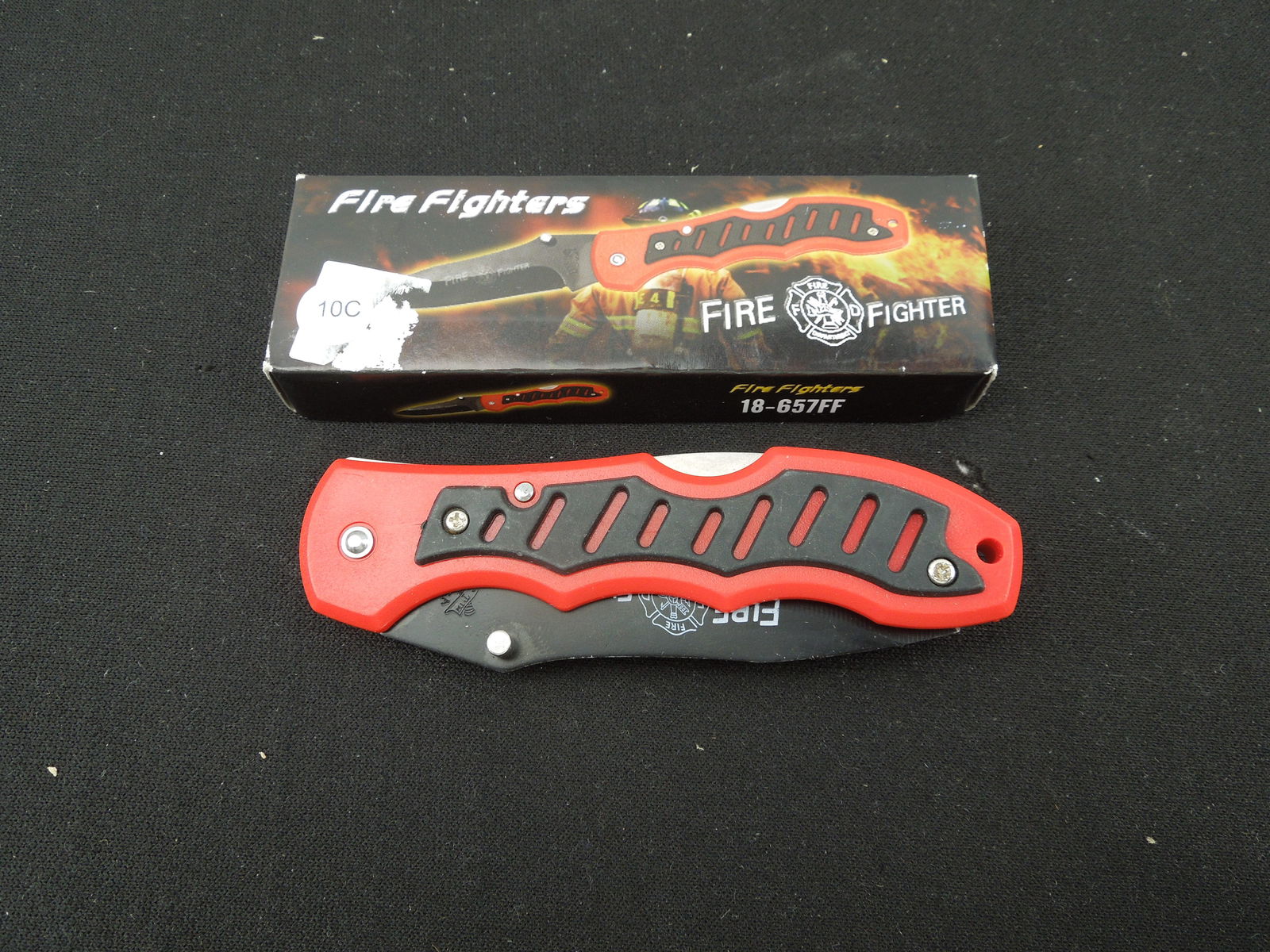 Fire Fighter Knife by Frost Cutlery Lock Blade Folder (1 of 3)