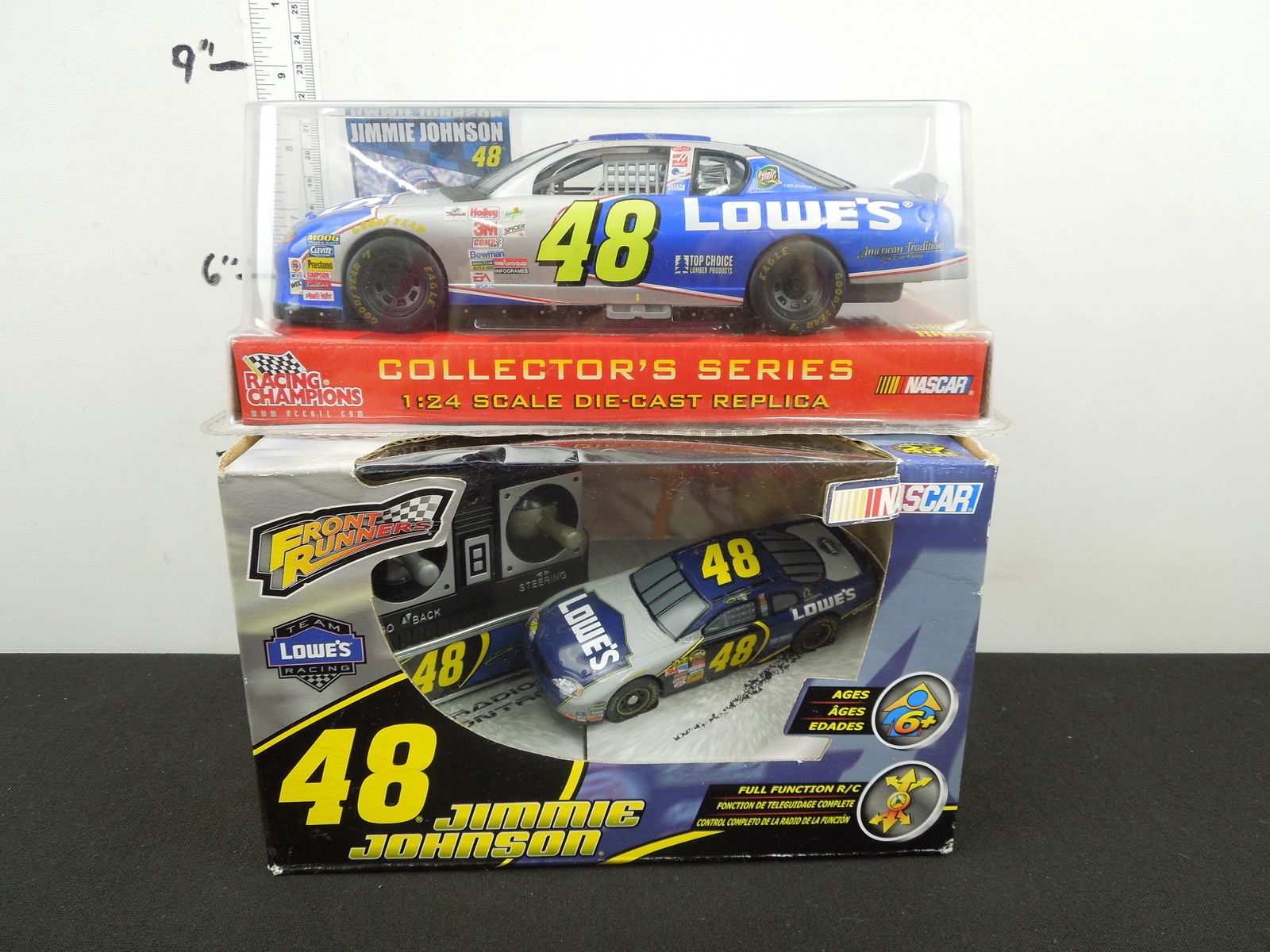 Racing Champions Jimmie Johnson 1/24 Scale Car and Remote Control Car (1 of 3)