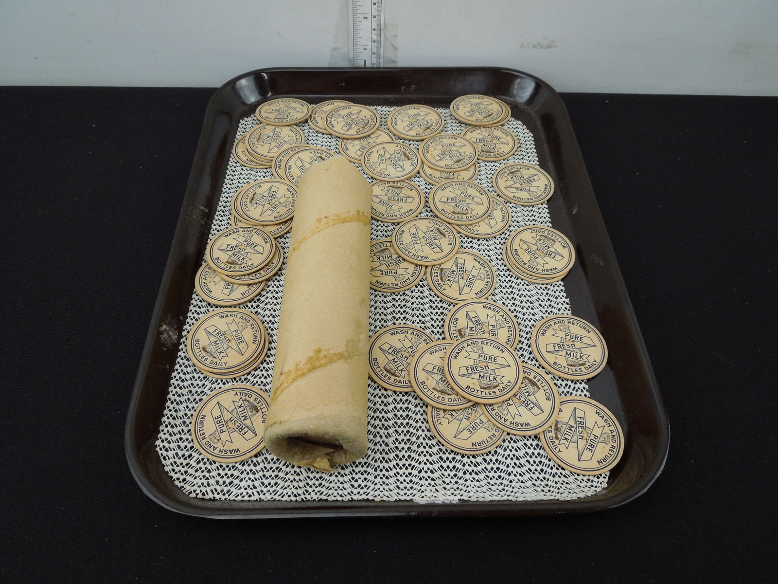 Roll of Unused Milk Bottle Caps for Glass Milk Bottles, Rare Hard Find! (1 of 4)