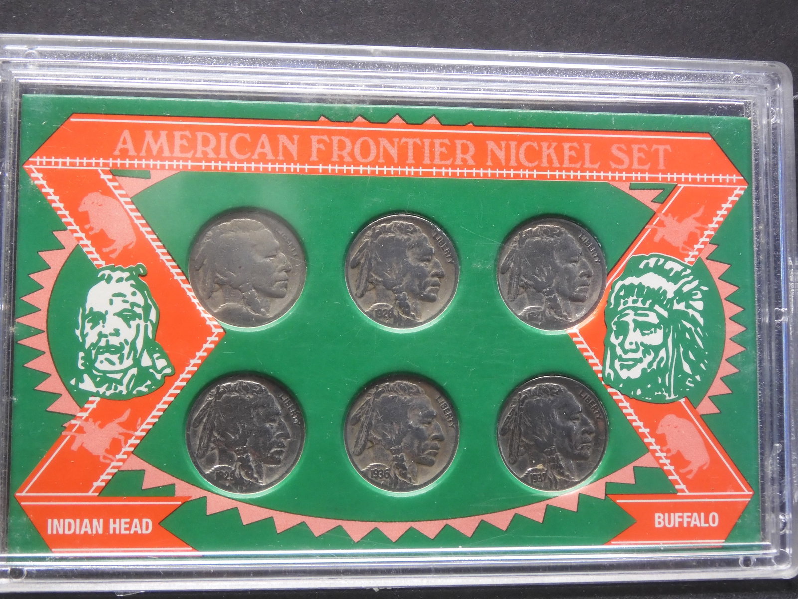 American Frontier Nickel Set: American Frontier Nickel Set