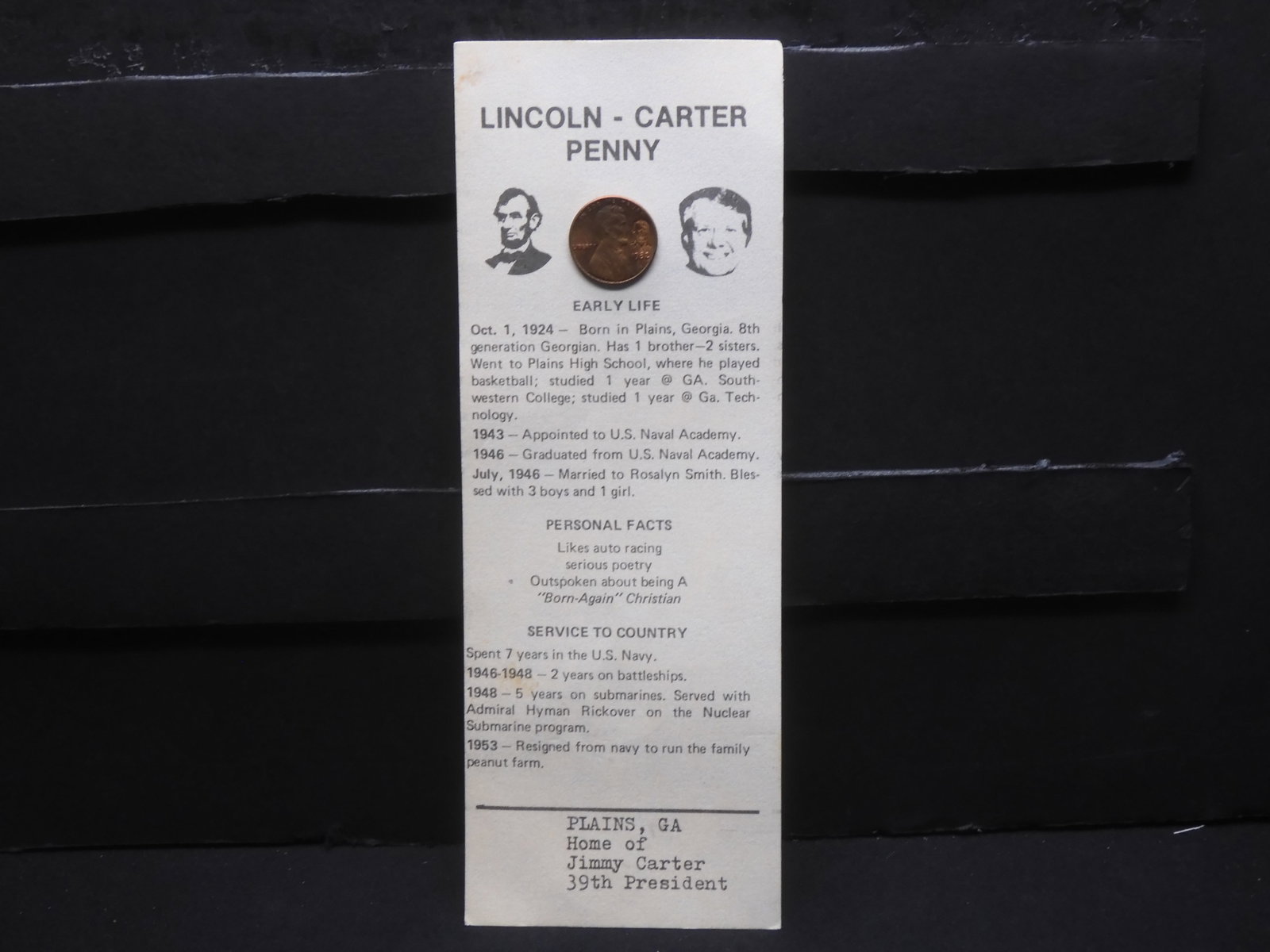 Lincoln-Carter Penny: Lincoln-Carter Penny