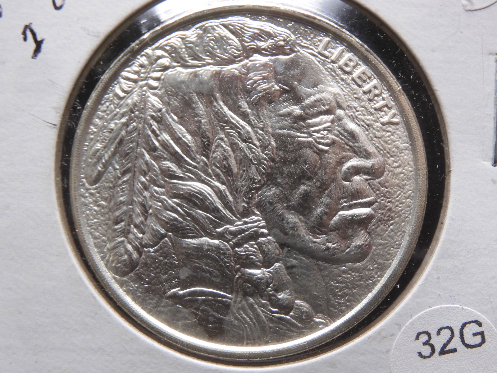 One Troy Ounce .999 Fine Silver Buffalo Round, GEM BU (1 of 3)