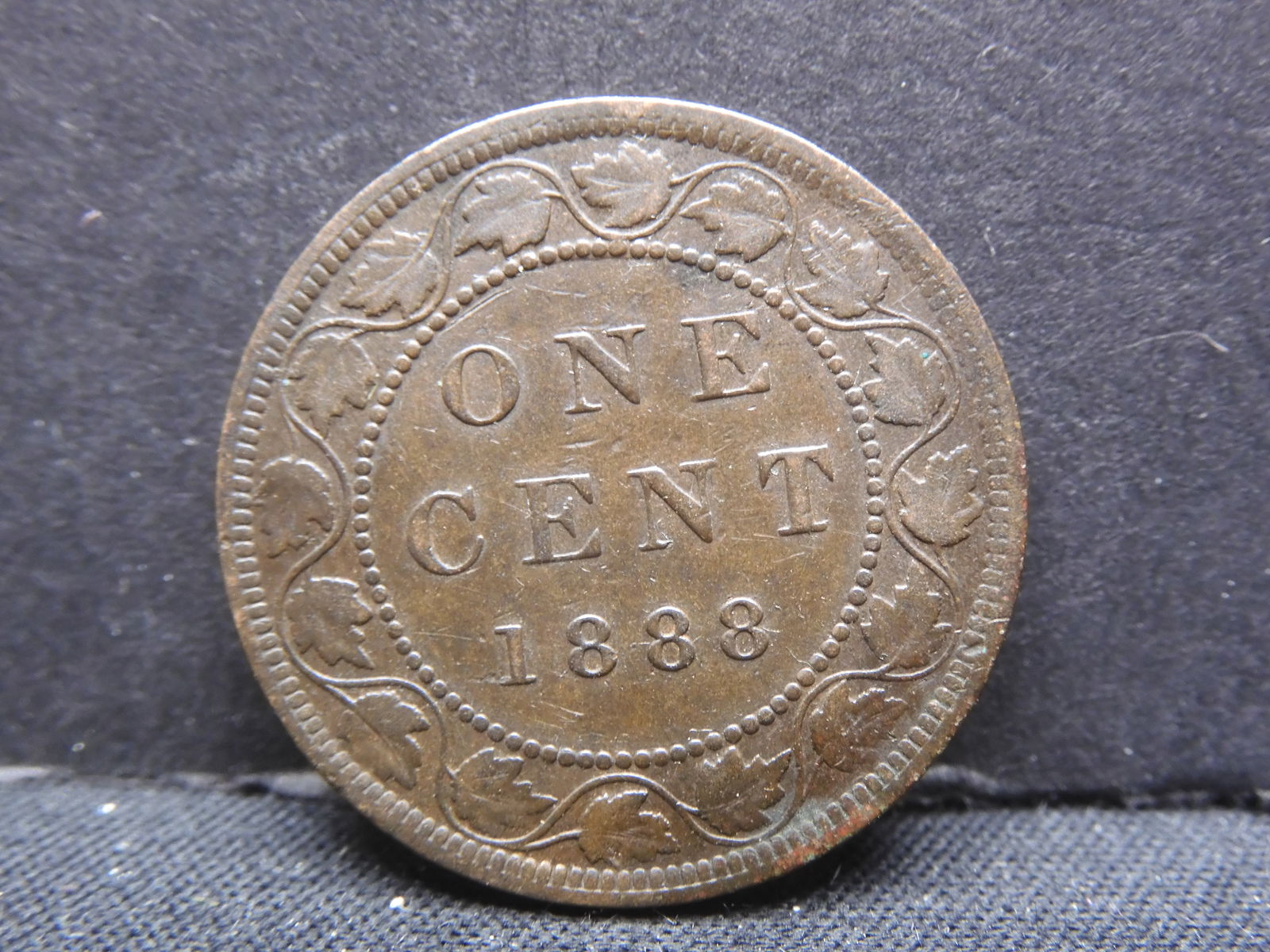 1888, High Grade, Canada Large Cent, 135 years old! (1 of 2)