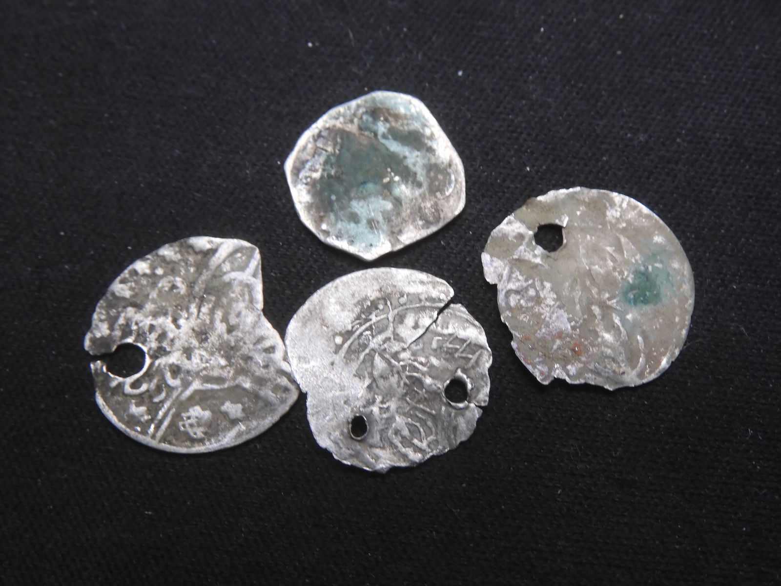 3, 12-14th Century Medieval silver coins, over 600 years! (1 of 2)